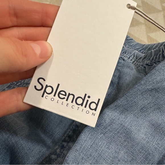 splendid angie palazzo pants indigo - Picture 5 of 5